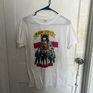 Authentic Vintage Bon Jovi Band Tour T Shirt